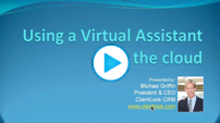 Using a virtual assistant