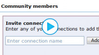 Invite connections
