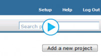 Search for projects