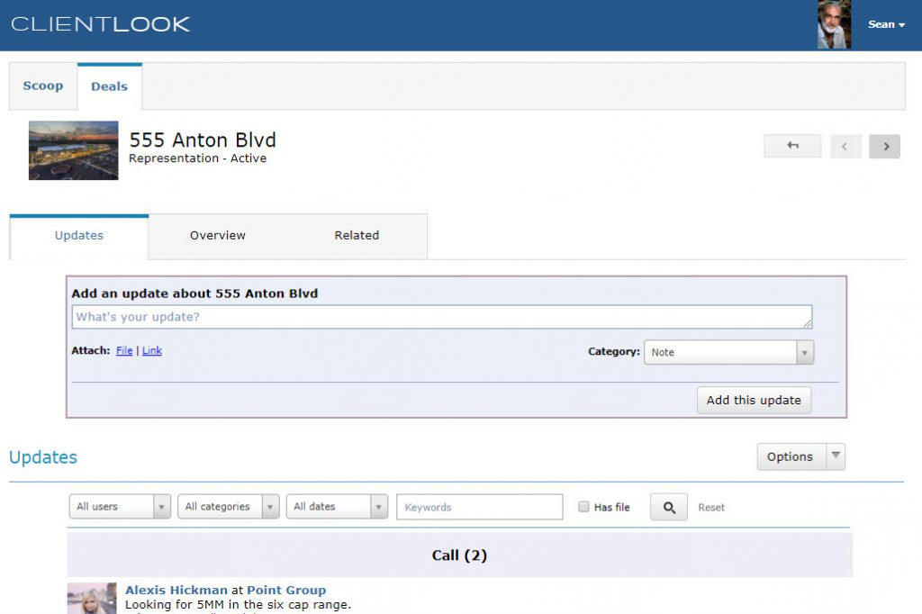 ClientLook CRM Client Collaboration Portal