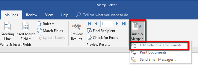 how to do a mail merge in word and excel 2007