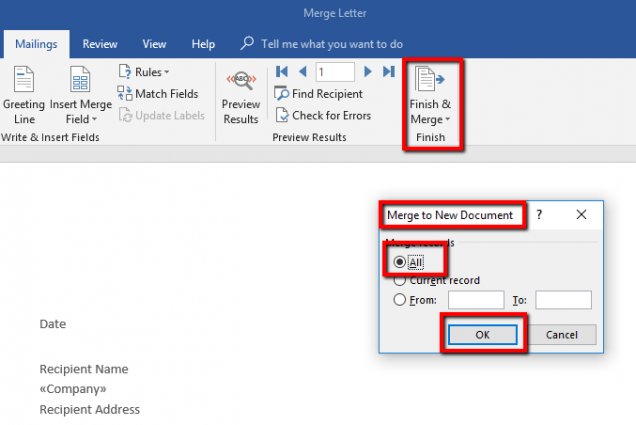 How To Do A Mail Merge In Word Using An Excel Spreadsheet Concord How To Do A Mail Merge In Word Using An Excel Spreadsheet Concord